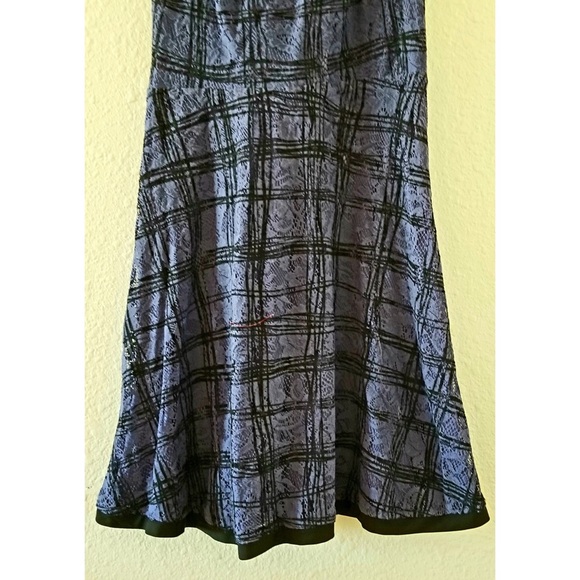 Ann Taylor Loft Petites Plaid Fit & Flare Dress - Picture 3 of 8